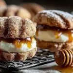 Apple Cider Whoopie Pie Cookies with Caramel