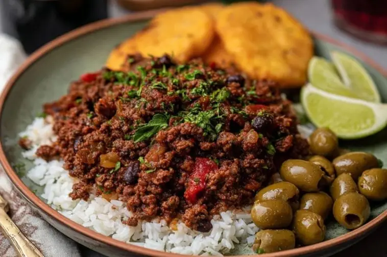 Authentic Cuban Beef Picadillo