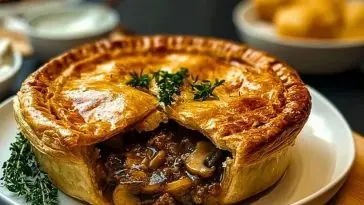 Beef and Mushroom Pie