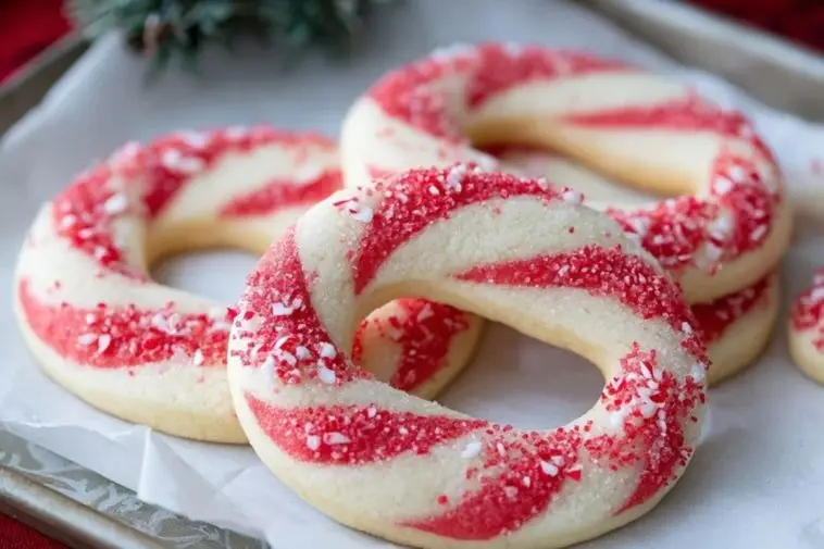 Candy Cane Cookies