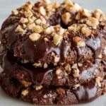 Chocolate Hazelnut Crunch Cookies