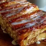 Cozy Apple Kringle with Vanilla Glaze
