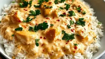 Creamy Chicken and Rice