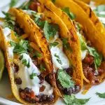 Crispy Black Bean Tacos