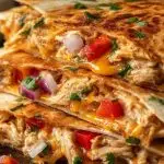 Crispy Chicken Quesadillas