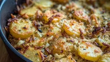 Crispy Garlic Skillet Potatoes