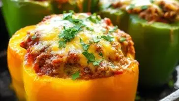 Easy Baked Stuffed Peppers