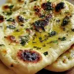Easy Garlic Naan Bread