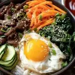 Easy Korean Bibimbap