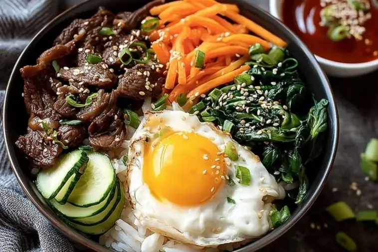 Easy Korean Bibimbap