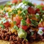 Ground Beef Tostadas