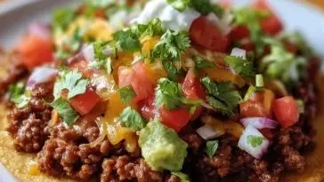 Ground Beef Tostadas