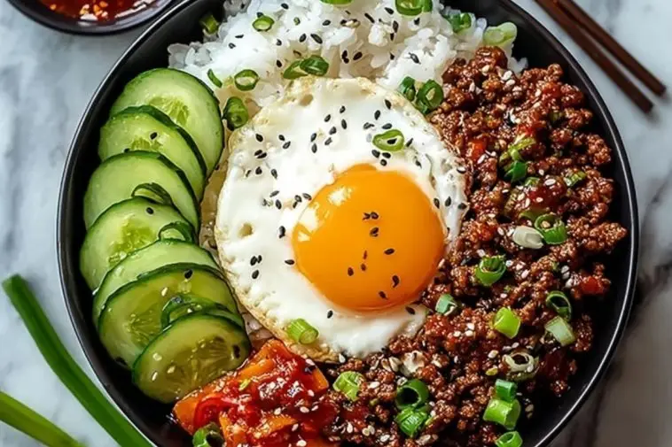 Korean Ground Beef Bowl