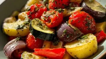Mediterranean Roasted Vegetables