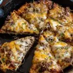 Patty Melt Pizza