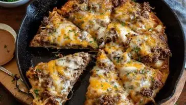 Patty Melt Pizza