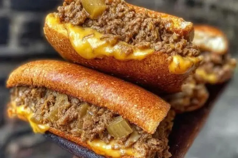 Philly Cheesesteak Sloppy Joes