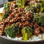 Quick & Easy Honey Garlic Ground Beef and Broccoli Stir-Fry
