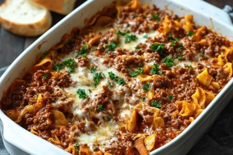 Sloppy Joe Casserole