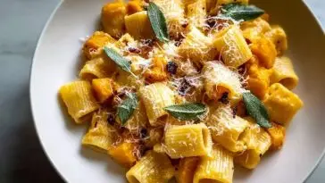 Brown Butter Sage Butternut Squash Pasta