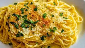 Buttery Garlic Noodles with Parmesan