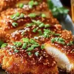 Classic Baked Crunchy Hot Honey Chicken
