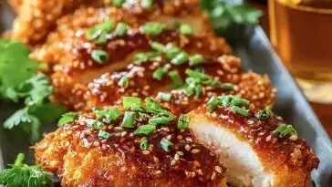 Classic Baked Crunchy Hot Honey Chicken