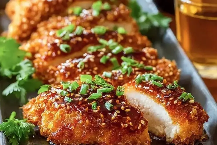 Classic Baked Crunchy Hot Honey Chicken