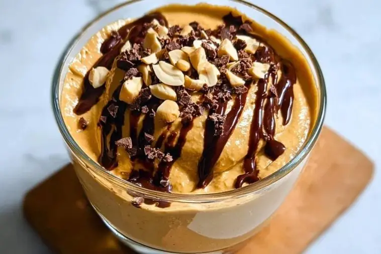 Cottage Cheese Peanut Butter Mousse