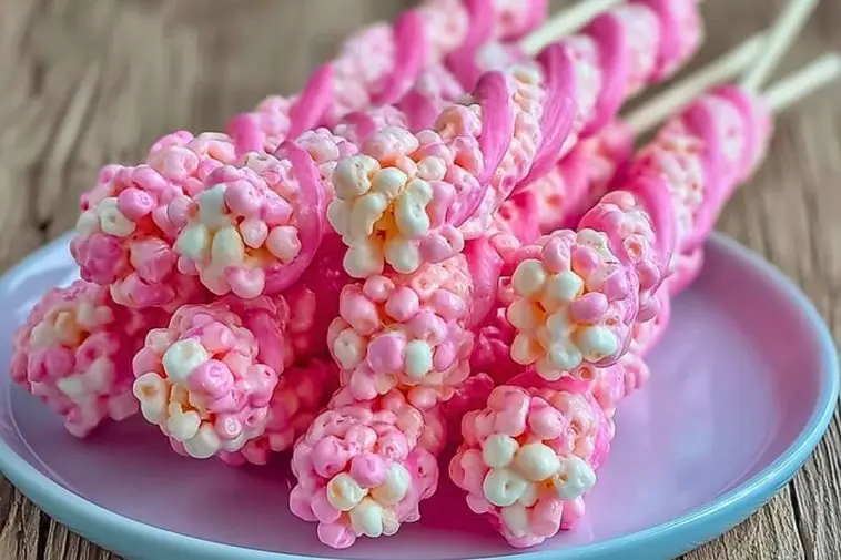 Cotton Candy Rice Krispies Twists
