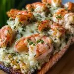 Crab and Shrimp Stuffed Salmon