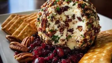 Cranberry Pecan Cheese Ball