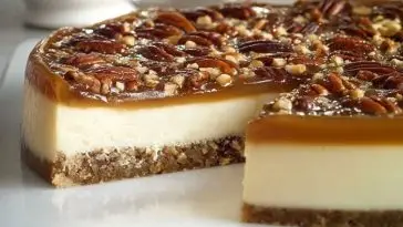 Creamy Pecan Pie Cheesecake