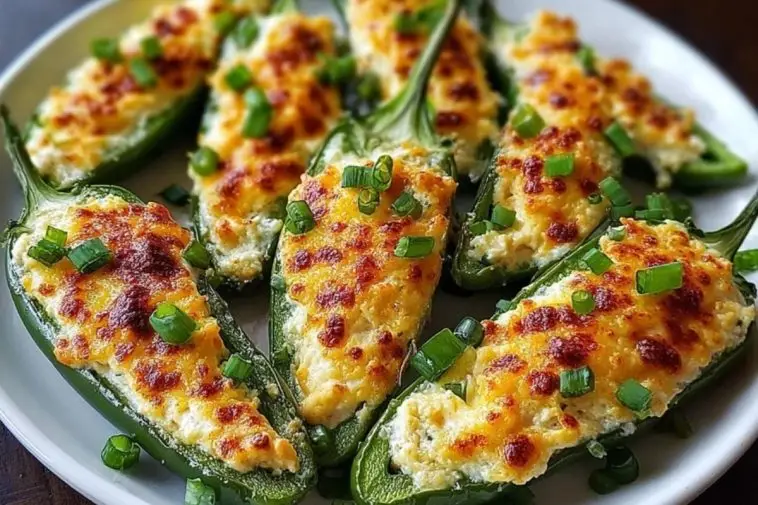 Easy Creamy Jalapeño Poppers