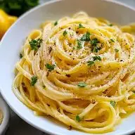 Easy Lemon Butter Linguine