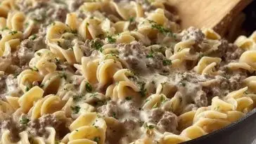 Ground Beef Stroganoff
