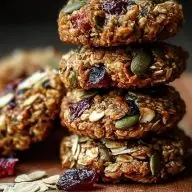 Healthy Nut & Seed Energy Cookies
