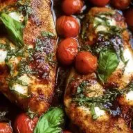 Homemade One Pan Balsamic Chicken