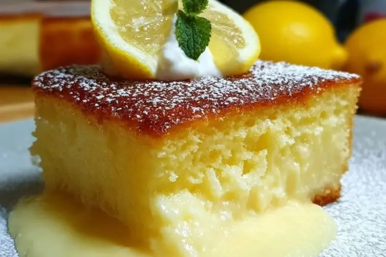 Lemon Custard Cake