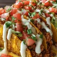 Loaded Taco Creamy Cheese Sauce