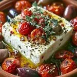 Mediterranean Baked Feta Appetizer