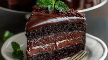 Midnight Fudge Cake