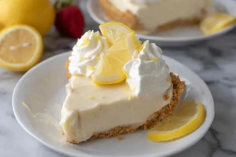 No Bake Lemon Pie