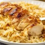 No Peek Chicken and Rice Casserole