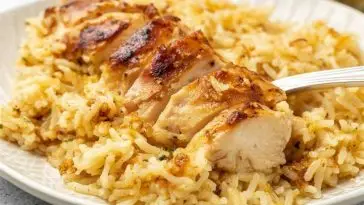 No Peek Chicken and Rice Casserole