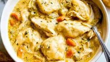 One Pot Chicken Dumpling Soup