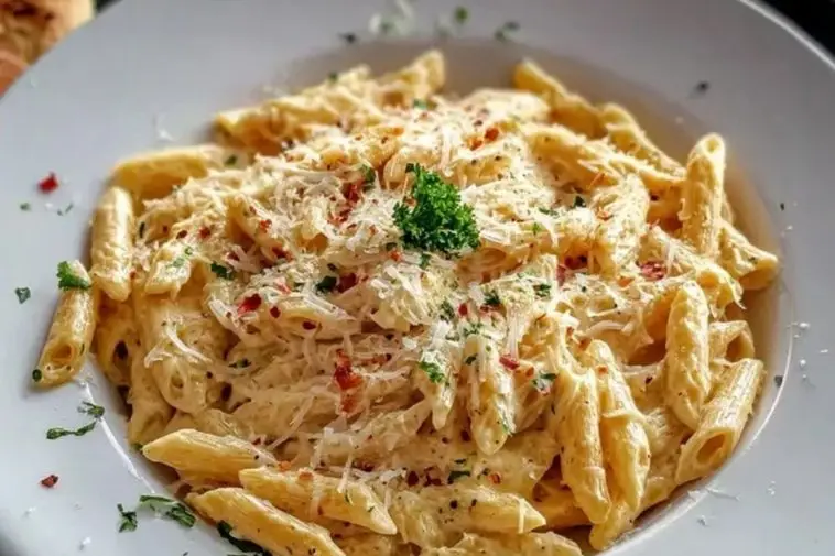 One Pot Creamy Garlic Pasta
