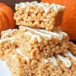 Pumpkin Spice Rice Krispie Treats