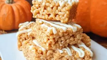 Pumpkin Spice Rice Krispie Treats