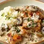 Rich Chicken Stroganoff